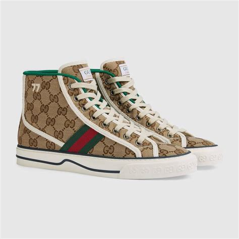 converse gucci sneaker white|Gucci tennis shoes with jewels.